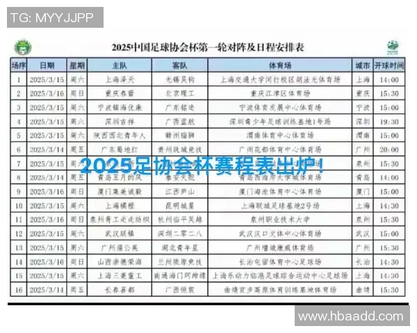 中国足球足协杯直播精彩赛事回顾与赛程安排全攻略
